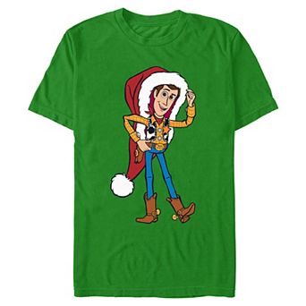 Men's Disney / Pixar's Toy Story Christmas Cowboy Graphic Tee