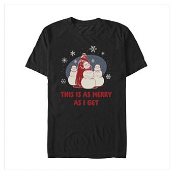 Men's Star Wars This Is As Merry As I Get Graphic Tee