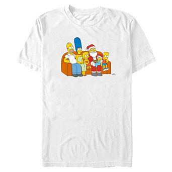 Men's The Simpsons Santa Graphic Tee