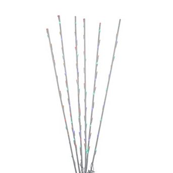 Northlight Lighted LED Branch Spray Pathway Markers Outdoor Decor 6'