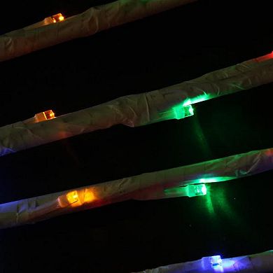 Northlight Lighted LED Branch Spray Pathway Markers Outdoor Decor 6'