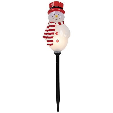 Northlight Lighted Snowmen Pathway Markers Outdoor Decor 3-pk.