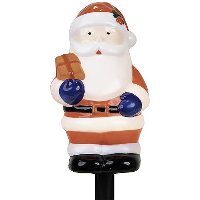 Northlight Lighted Santa Claus Pathway Markers Outdoor Decor 16-Inch 4-Pk.