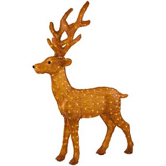Northlight LED Lighted Acrylic Reindeer Outdoor Christmas Decoration 46 in