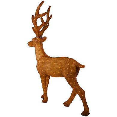 Northlight LED Lighted Acrylic Reindeer Outdoor Christmas Decoration 46 Inches