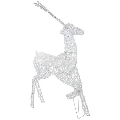 Northlight Commercial Grade Acrylic Reindeer Outdoor Decoration - 46.5 Inches