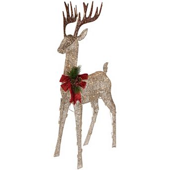 Northlight 48-inch Pre-Lit LED Deer Outdoor Christmas Decoration