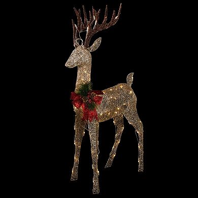 Northlight 48-inch Pre-Lit LED Deer Outdoor Christmas Decoration