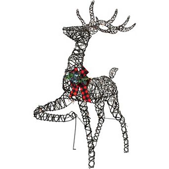 Northlight Lighted Reindeer Stag Christmas Decoration 60.25 in Outdoor Decor