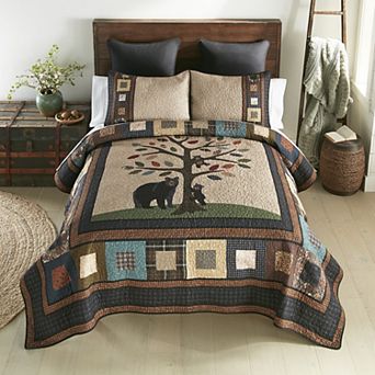 Donna Sharp Tree of Love Rustic Quilt Set