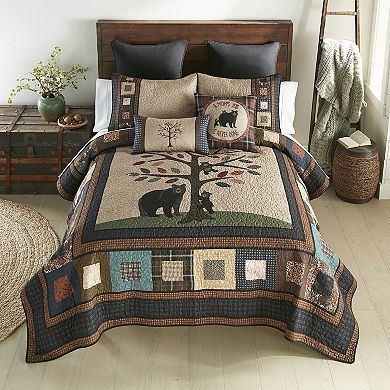 Donna Sharp Tree of Love Rustic Quilt Set