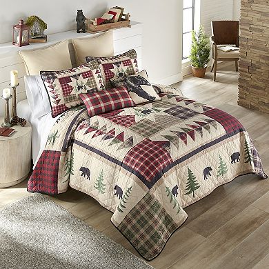 Donna Sharp Forest Point Rustic Quilt Set