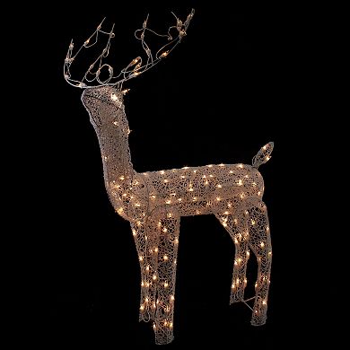Northlight Lighted Buck Outdoor Christmas Decoration 48-Inch