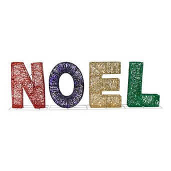 Northlight LED Lighted "Noel" Outdoor Christmas Decoration - 46-inch