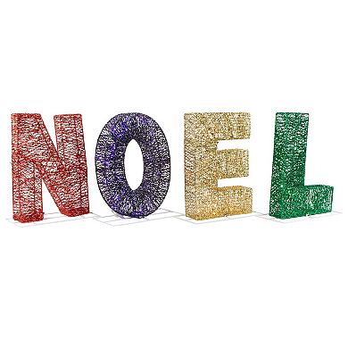 Northlight LED Lighted "Noel" Outdoor Christmas Decoration - 46-inch