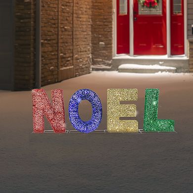 Northlight LED Lighted "Noel" Outdoor Christmas Decoration - 46-inch