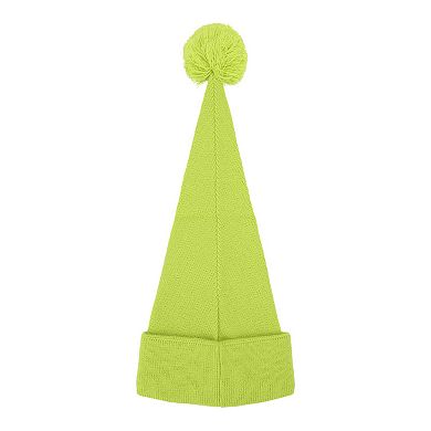 Women's The Grinch Knit Santa Cap with Pom Pom