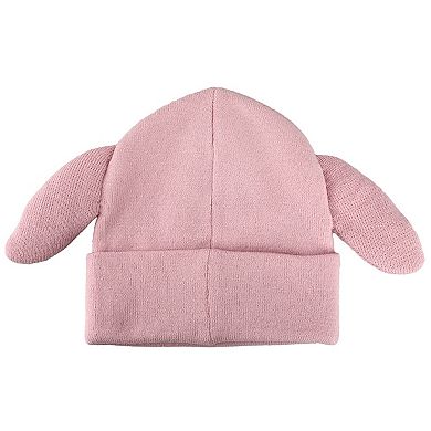Women's My Melody 3D Bigface Embroidered Fleece Hat