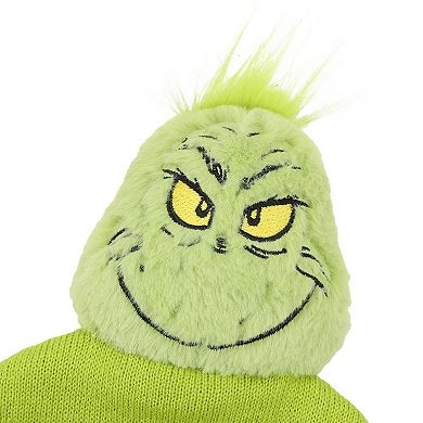 Women's The Grinch Plush Character Pom Beanie