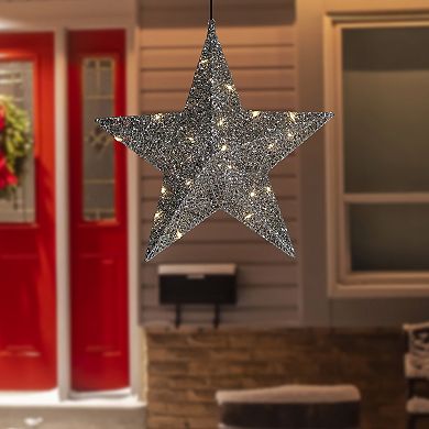 Northlight 18-Inch LED Lighted Hanging Star Outdoor Decoration