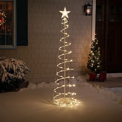 Northlight 6-ft. LED Lighted Spiral Outdoor Christmas Tree