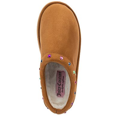 Juicy by Juicy Couture Oenzo Women's Slip-On Simulated Jewel Accent Clog Slippers