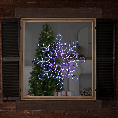 Northlight 23-Inch Lighted Snowflake Outdoor Decor