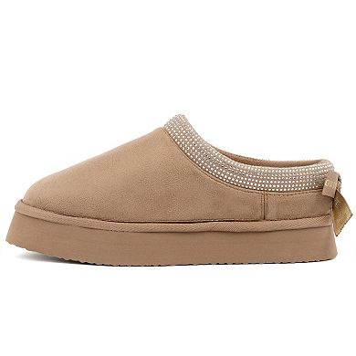 Juicy by Juicy Couture Olyana Women's Slip-On Rhinestone Accent Clog Slippers