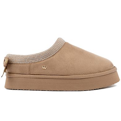 Juicy by Juicy Couture Olyana Women's Slip-On Rhinestone Accent Clog Slippers