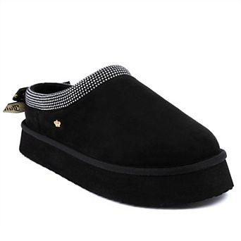 Juicy by Juicy Couture Olyana Women's Slip-On Rhinestone Accent Clog Slippers