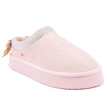 Juicy by Juicy Couture Olyana Women's Slip-On Rhinestone Accent Clog Slippers