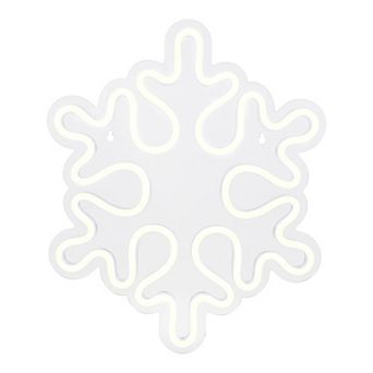 Northlight 15-Inch LED Snowflake Neon Lighted Wall or Window Decoration