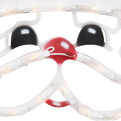 Northlight 17.5 Inch Lighted Santa Claus Christmas Window Outdoor Decor