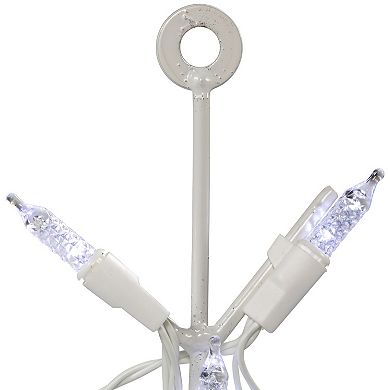 Northlight 13-Inch White LED Lighted Snowflake Christmas Window Decor