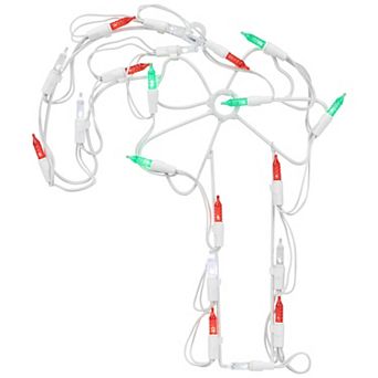 Northlight 12-Inch LED Candy Cane Christmas Outdoor Decor