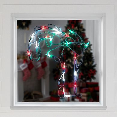 Northlight 12-Inch LED Candy Cane Christmas Outdoor Decor