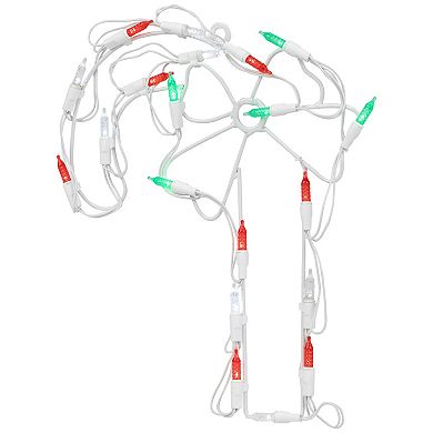Northlight 12-Inch LED Candy Cane Christmas Outdoor Decor