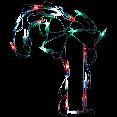Northlight 12-Inch LED Candy Cane Christmas Outdoor Decor