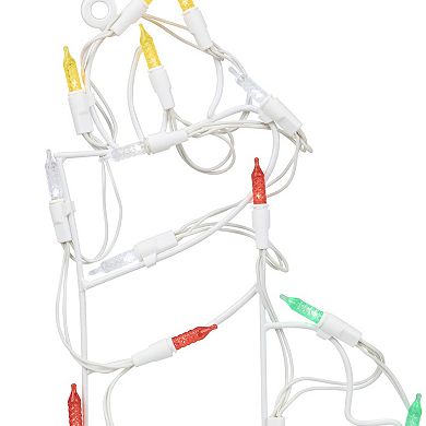 Northlight 12-Inch LED Lighted Candle Christmas Window Decor