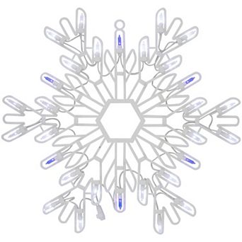 Northlight 16-Inch LED Lighted Snowflake Window Christmas Decor