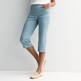 Women's Croft & Barrow® Effortless Stretch Capri Pants