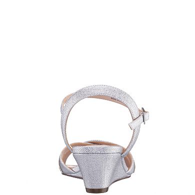 N by Nina Fiegie Quarter Strap Women's Wedge Sandals