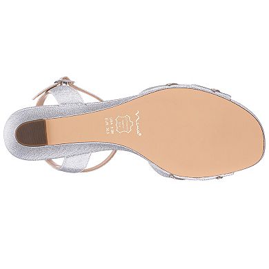 N by Nina Fiegie Quarter Strap Women's Wedge Sandals