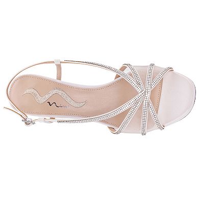 N by Nina Bedelia Women's Platform Slingback Sandals