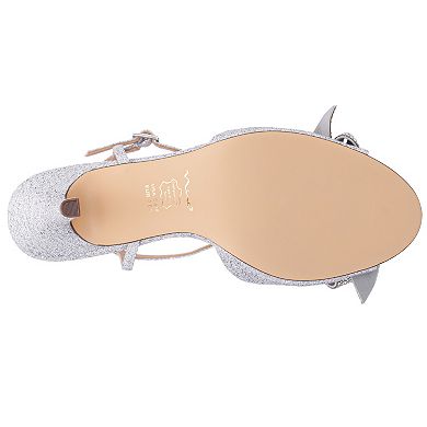 N by Nina Vixie Bow Accent Quarter Strap Women's Slingback Heels