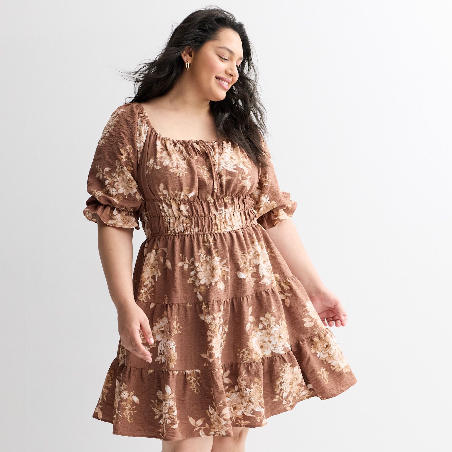 Женские платья Plus Juniors' Plus Size Liberty Love Airflow Skater Dress