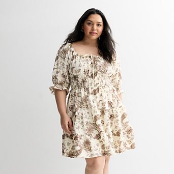 Juniors' Liberty Love Airflow Skater Dress