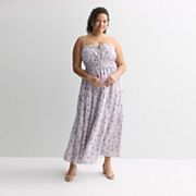 liberty love maxi dress LOVE THE LABEL Remy Sleeveless Maxi Dress in Millie Francesca Liberty Print