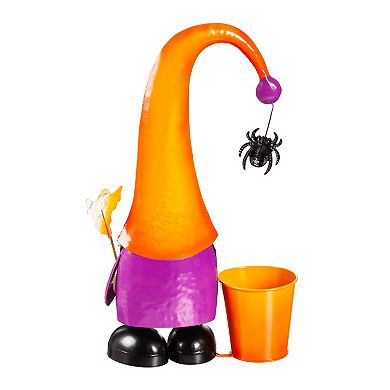 Evergreen Enterprises Halloween Gnome Garden Statuary with Planter