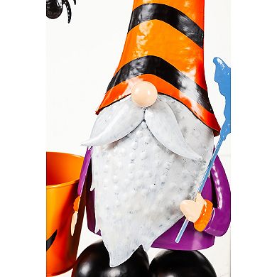 Evergreen Enterprises Halloween Gnome Garden Statuary with Planter
